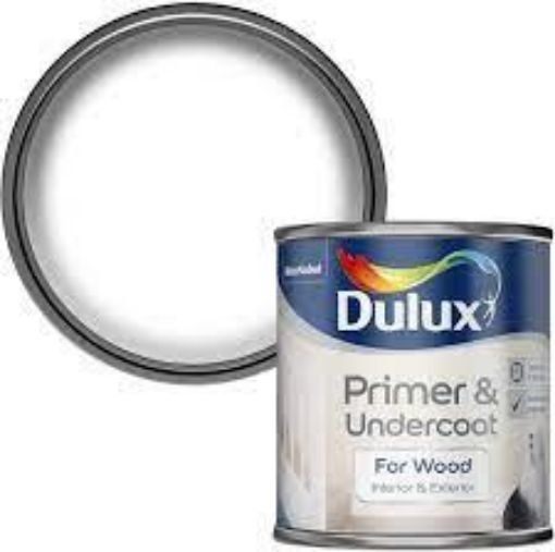 Picture of KB DULUX QUICK DRY WOOD PRIMER UNDERCOAT 250ml