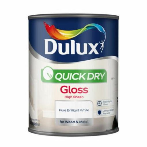 Picture of KB DULUX QD GLOSS WHITE 750ml
