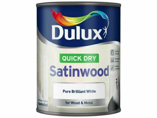 Picture of KB DULUX QD SATIN WHITE 750ml