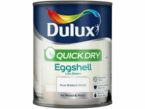 Picture of DULUX Quick Dry EGGSHELL WHITE